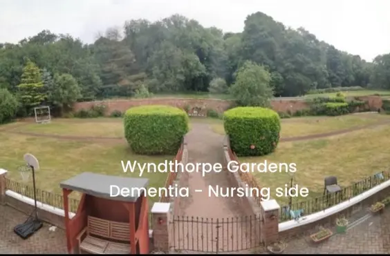 Wyndthorpe Hall & Gardens Care Home - outside view of care home