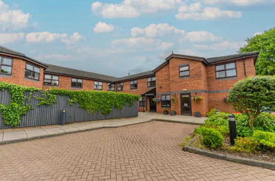 Abbey Court - An outside view of the home