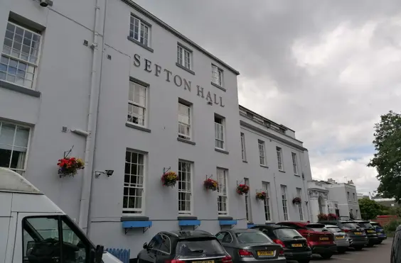 Sefton Hall - outside view of care home