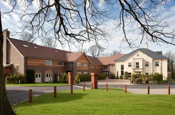 Homefield Grange - outside view of care home