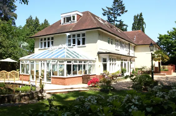 The Evergreens - outside view of care home