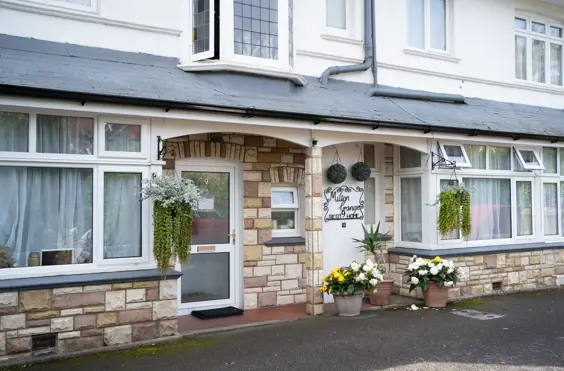 Milton Grange - outside view of care home