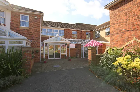 Muscliff Nursing Home - outside view of care home