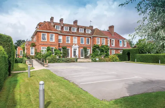 Rush Court - An outside view of the home