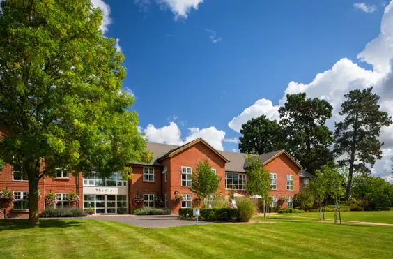 The Close Care Home - An outside view of the home