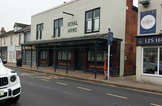 The Royal - outside view of care home