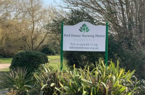 Peel House Nursing Home - outside view of care home