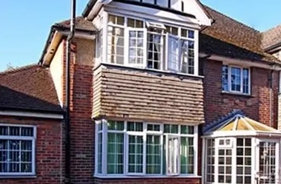 The Oaks - outside view of care home