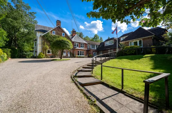 The Coombe House - An outside view of the home