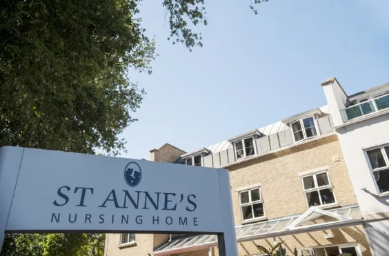 St Annes Nursing Home - outside view of care home