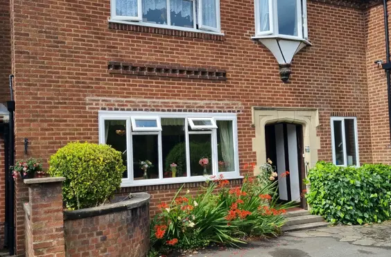 Tudor House - outside view of care home