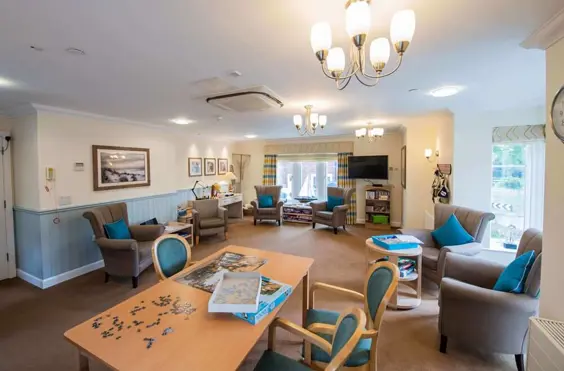 Colne View - outside view of care home