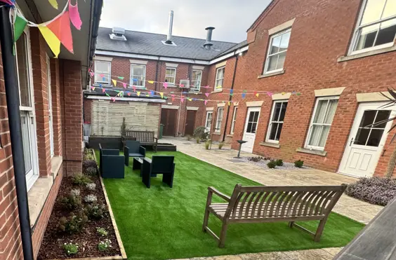 Castle Donington Nursing Home - Photo of the garden where applicable