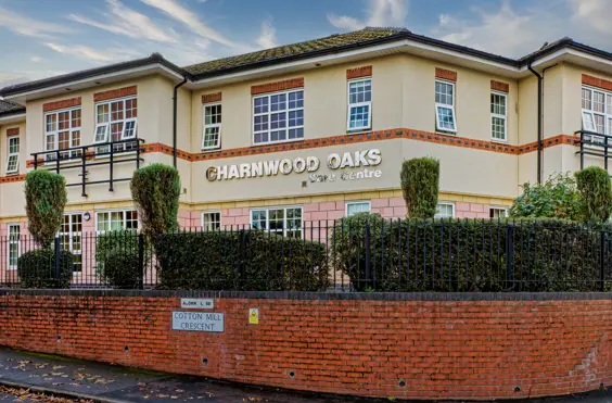 Charnwood Oaks Nursing Home - outside view of care home