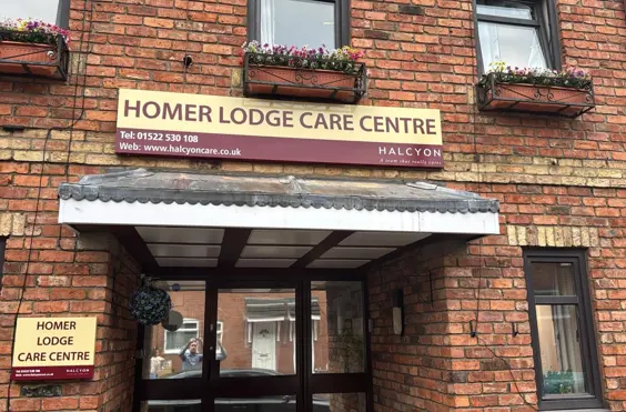 Homer Lodge Care Centre - outside view of care home