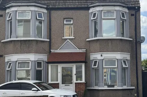 Pine House - outside view of care home