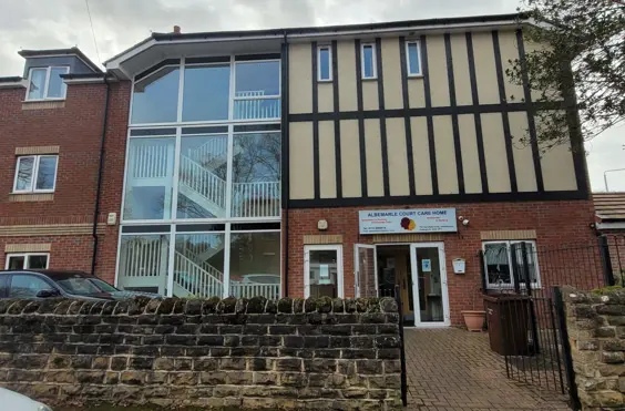 Albemarle Court (Nottingham)  LTD - T/As Albemarle Court Nursing Home - outside view of care home