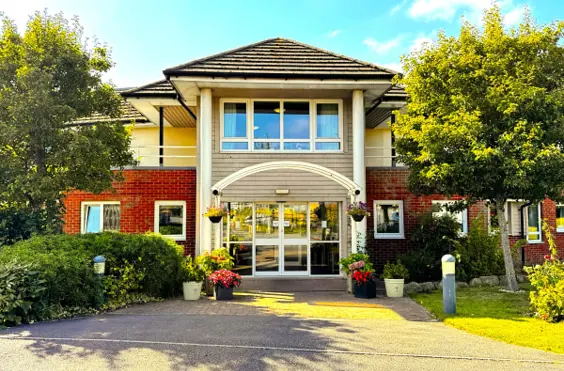 Juniper House - outside view of care home