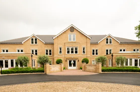 St John's House - outside view of care home