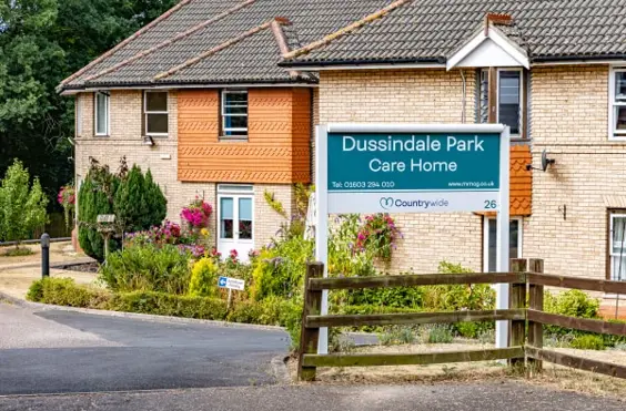 Dussindale Park - outside view of care home