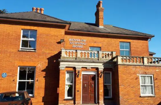 Benslow Nursing Home - outside view of care home