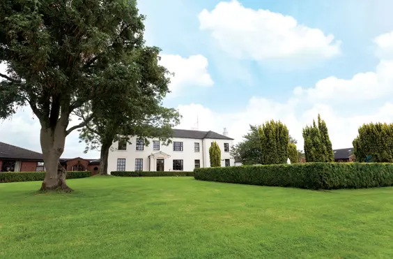 Bradwell Hall Nursing Home - outside view of care home