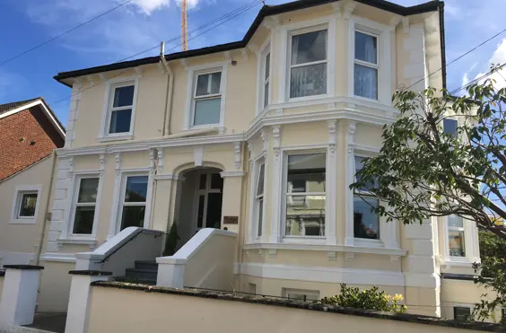 Garland House - outside view of care home
