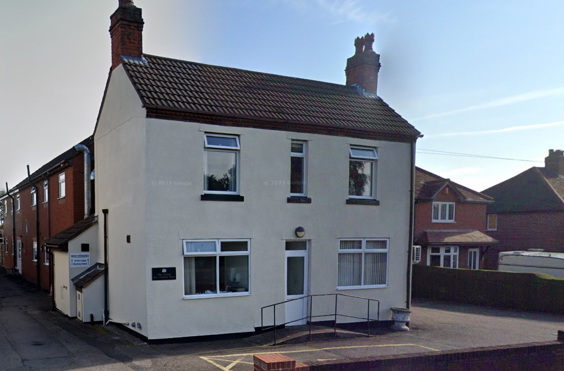 The Lodge Nursing Home - outside view of care home