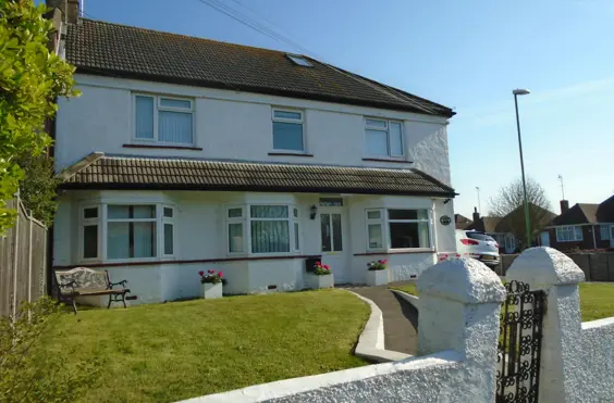 Ashdown Lodge - outside view of care home
