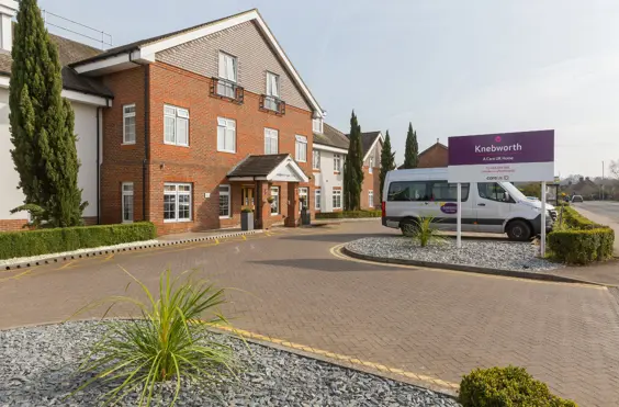 Knebworth Care Home - An outside view of the home