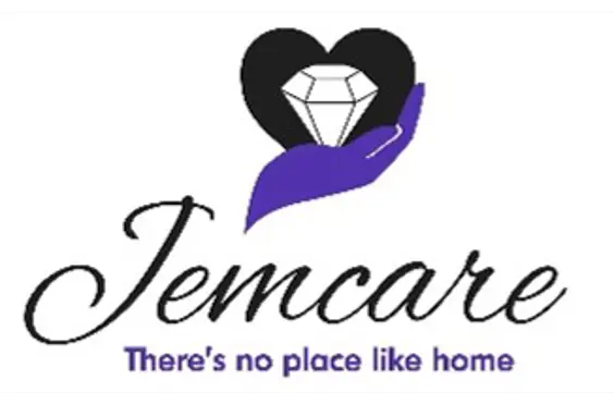 Jemcare - A company logo