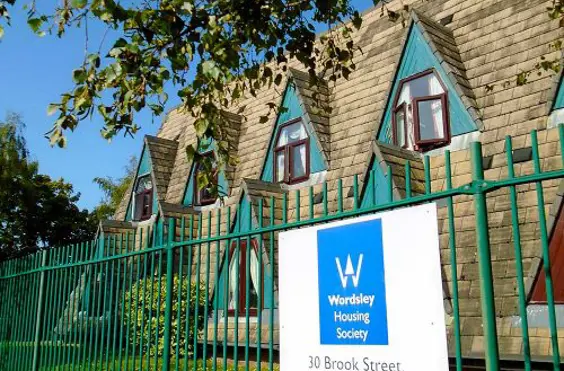 Wordsley Housing and Independent Living Services - outside view of care home