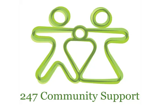 247 Community Support - outside view of care home