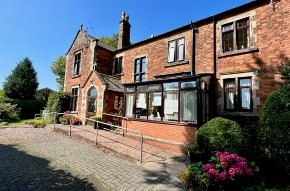The Old Vicarage Residential Home - outside view of care home