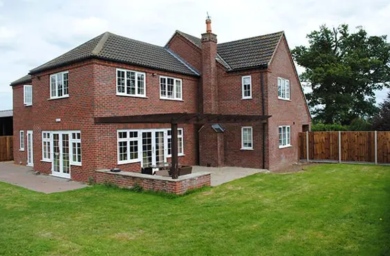 The Meadows - outside view of care home