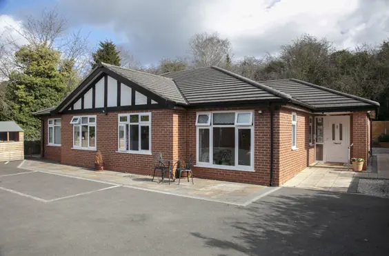 The Bungalow - outside view of care home