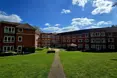 An outside view of the home