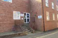 An outside view of the home