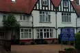 An outside view of the home