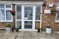 An outside view of the home