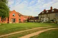 An outside view of the home