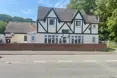 An outside view of the home